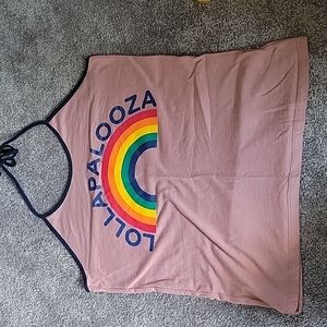 Lollapalooza halter top